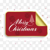 矢量红色圣诞节标签下载-空若网 矢量红色圣诞节标签下载-空若网