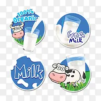 牛奶标签-空若网 牛奶标签-空若网