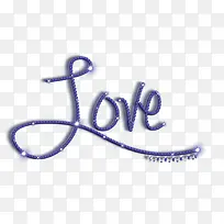 蓝色love爱艺术字-空若网 蓝色love爱艺术字-空若网
