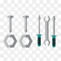 矢量螺丝螺帽-空若网 矢量螺丝螺帽-空若网