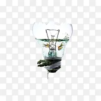 创意鱼缸灯泡-空若网 创意鱼缸灯泡-空若网