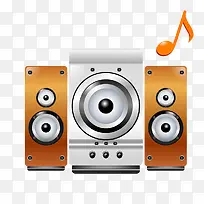 扬声器插画-空若网 扬声器插画-空若网