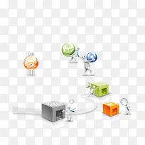 网页设计创意科技商务元素-空若网 网页设计创意科技商务元素-空若网