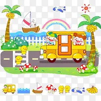 儿童插画-空若网 儿童插画-空若网