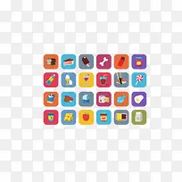 食物卡通小图章合集-空若网 食物卡通小图章合集-空若网