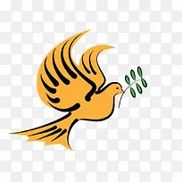 鸽子和橄榄枝-空若网 鸽子和橄榄枝-空若网