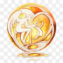 橙空夢境天使-空若网 橙空夢境天使-空若网