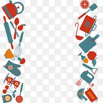 餐厅工具元素边框-空若网 餐厅工具元素边框-空若网