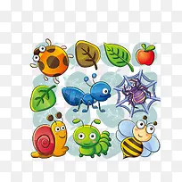 昆虫和叶子-空若网 昆虫和叶子-空若网