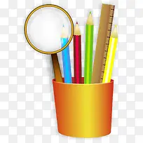 开学季学习用品多彩铅笔-空若网 开学季学习用品多彩铅笔-空若网