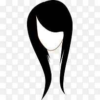 卡通发型矢量素材-空若网 卡通发型矢量素材-空若网