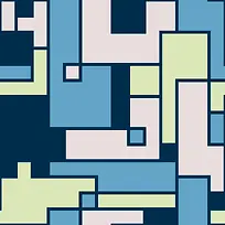 蓝色长方形图案-空若网 蓝色长方形图案-空若网