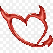 214情人节恶魔爱心-空若网 214情人节恶魔爱心-空若网