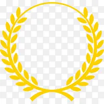 黄色稻穗边框-空若网 黄色稻穗边框-空若网