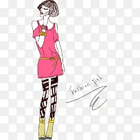 性感时尚模特女郎-空若网 性感时尚模特女郎-空若网