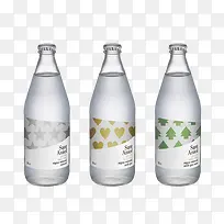 三色水瓶外包装-空若网 三色水瓶外包装-空若网