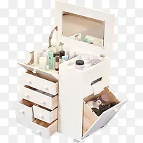 摄影白色的化妆桌镜子-空若网 摄影白色的化妆桌镜子-空若网