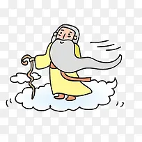 可爱老神仙-空若网 可爱老神仙-空若网