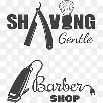 创意理发店LOGO-空若网 创意理发店LOGO-空若网