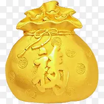 黄色卡通福袋可爱-空若网 黄色卡通福袋可爱-空若网