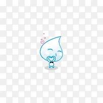 可爱卡通小水滴-空若网 可爱卡通小水滴-空若网