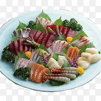 盘子里的鱼生-空若网 盘子里的鱼生-空若网