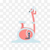 矢量扁平化动感单车-空若网 矢量扁平化动感单车-空若网