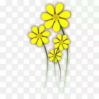 黄花剪贴画-野花-空若网 黄花剪贴画-野花-空若网