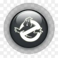 圆行黑色水晶按钮图标-空若网 圆行黑色水晶按钮图标-空若网