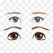 卡通眼睛素材-空若网 卡通眼睛素材-空若网