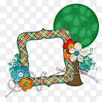 卡通格子边框-空若网 卡通格子边框-空若网