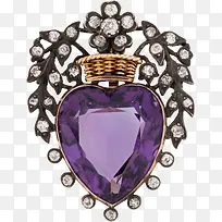 心形宝石项链-空若网 心形宝石项链-空若网