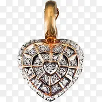 心形宝石项链-空若网 心形宝石项链-空若网