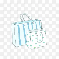 手绘购物袋图案-空若网 手绘购物袋图案-空若网