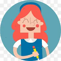 扁平化人物-空若网 扁平化人物-空若网