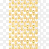 橙色花纹矢量图-空若网 橙色花纹矢量图-空若网