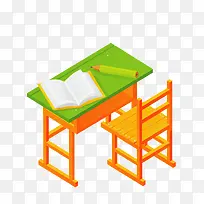 学校桌椅-空若网 学校桌椅-空若网