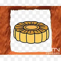 创意手绘月饼-空若网 创意手绘月饼-空若网