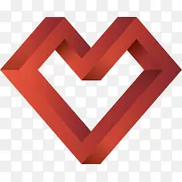 立体几何爱心-空若网 立体几何爱心-空若网