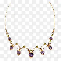 心形宝石项链-空若网 心形宝石项链-空若网