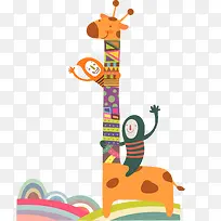 卡通儿童创意插画设计-空若网 卡通儿童创意插画设计-空若网