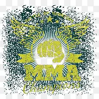 翅膀拳头徽标-空若网 翅膀拳头徽标-空若网