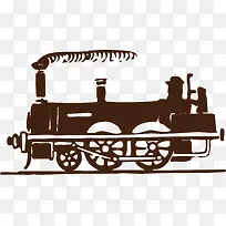 手绘火车-空若网 手绘火车-空若网