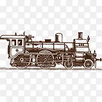 手绘火车-空若网 手绘火车-空若网