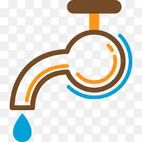 抽象彩色线条水龙头-空若网 抽象彩色线条水龙头-空若网