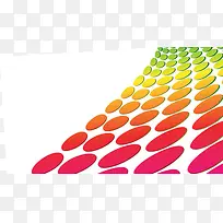 彩色缤纷排列圆点-空若网 彩色缤纷排列圆点-空若网