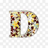 小黄花字母d-空若网 小黄花字母d-空若网