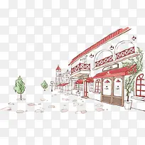 手绘餐馆-空若网 手绘餐馆-空若网