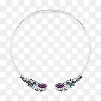 施华洛世奇首饰女式多彩项链-空若网 施华洛世奇首饰女式多彩项链-空若网