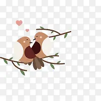 扁平树枝小鸟-空若网 扁平树枝小鸟-空若网